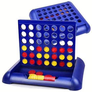 1pc Classic Four in a Row Game for Family Entertainment, Ideal Gift for Halloween/Thanksgiving/Christmas