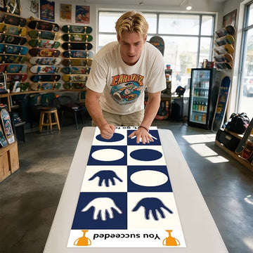 Hand-Shaped Reaction Speed Game, Suitable for Indoor and Outdoor Use
