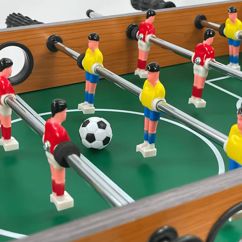 Portable Tabletop Football Soccer Game – 20-Inch Wooden Arena