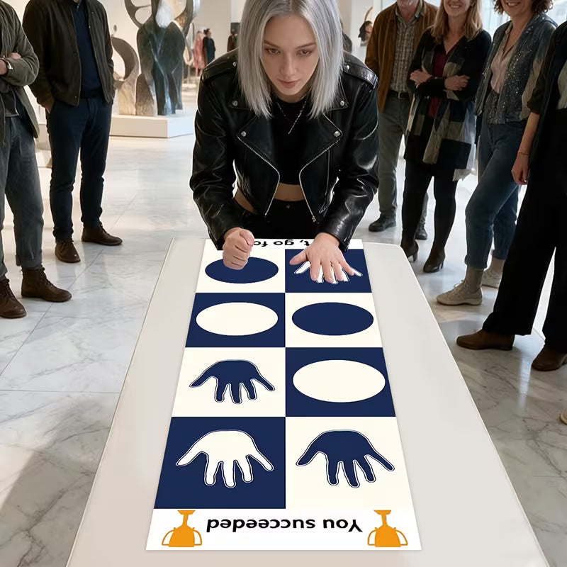 Hand-Shaped Reaction Speed Game, Suitable for Indoor and Outdoor Use