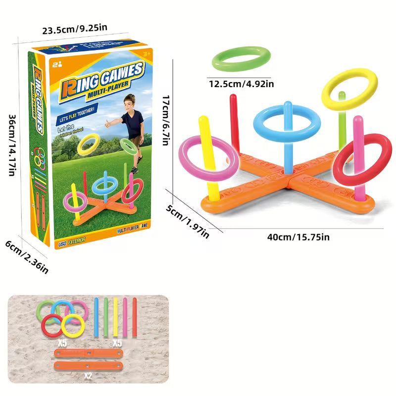 Throwing Ring Children's Toys - Indoor and Outdoor Interactive Ring Throwing Games