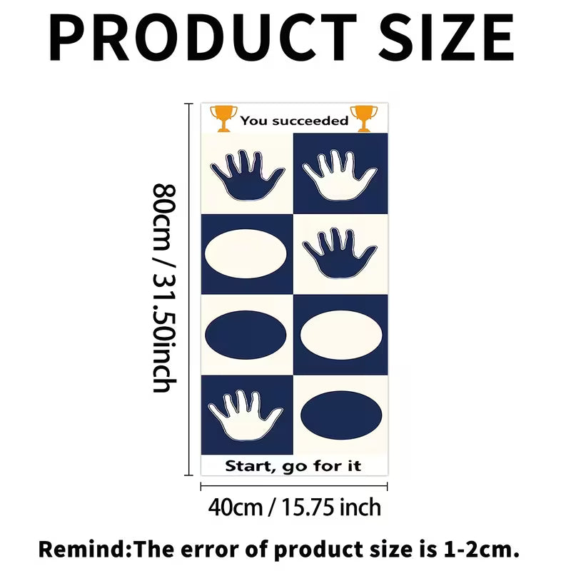 Hand-Shaped Reaction Speed Game, Suitable for Indoor and Outdoor Use