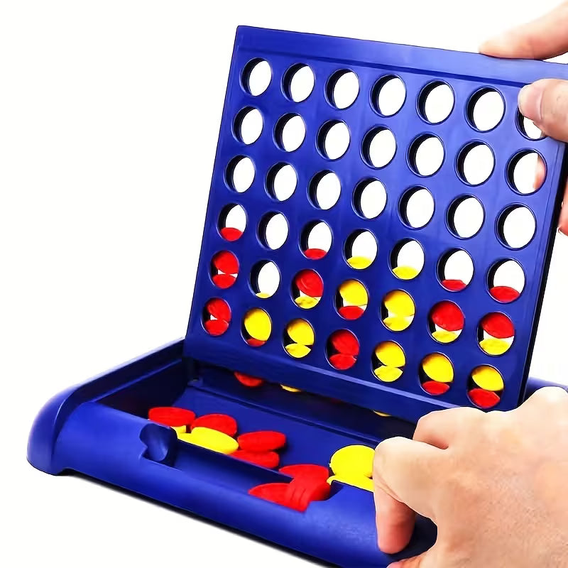1pc Classic Four in a Row Game for Family Entertainment, Ideal Gift for Halloween/Thanksgiving/Christmas
