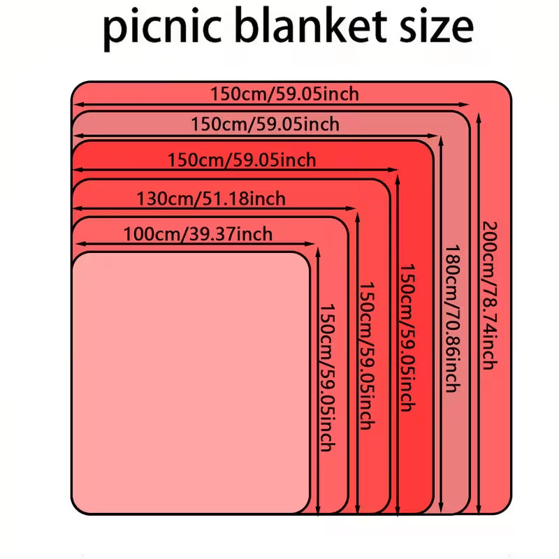 1pc Foldable Picnic Mat, Durable Design Snake Ladder Board Game Machine, Hand Washable