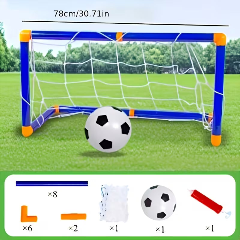 30.71-Inch Oversized Portable Soccer Goal Toy Set
