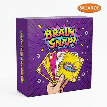 Speed Brain Card Tabletop Game, Casual Party Icebreaker Word Puzzle Cards