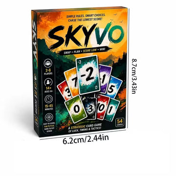 Fast Scoring and Penalty Gameplay, Swap Face-up Cards to Eliminate Cards, Interactive Tabletop Party Game