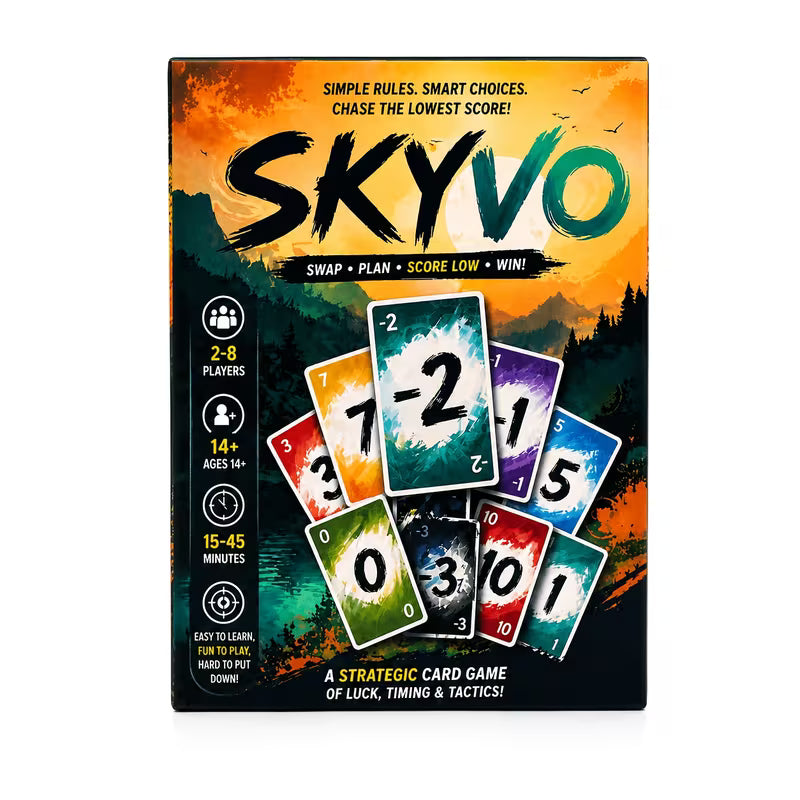 Fast Scoring and Penalty Gameplay, Swap Face-up Cards to Eliminate Cards, Interactive Tabletop Party Game