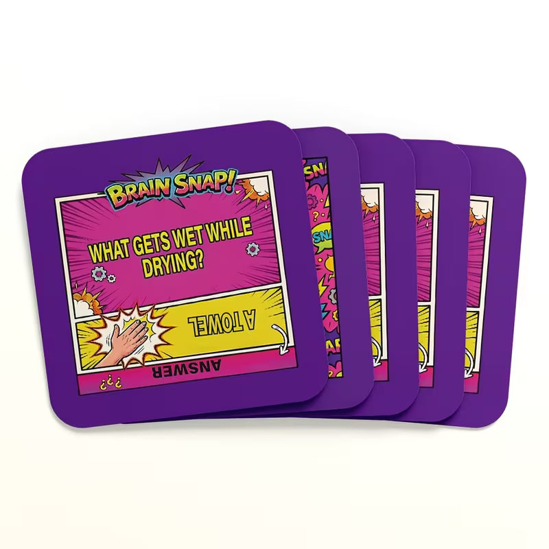 Speed Brain Card Tabletop Game, Casual Party Icebreaker Word Puzzle Cards